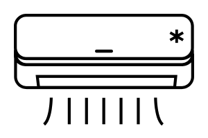 新しいエアコンの設置